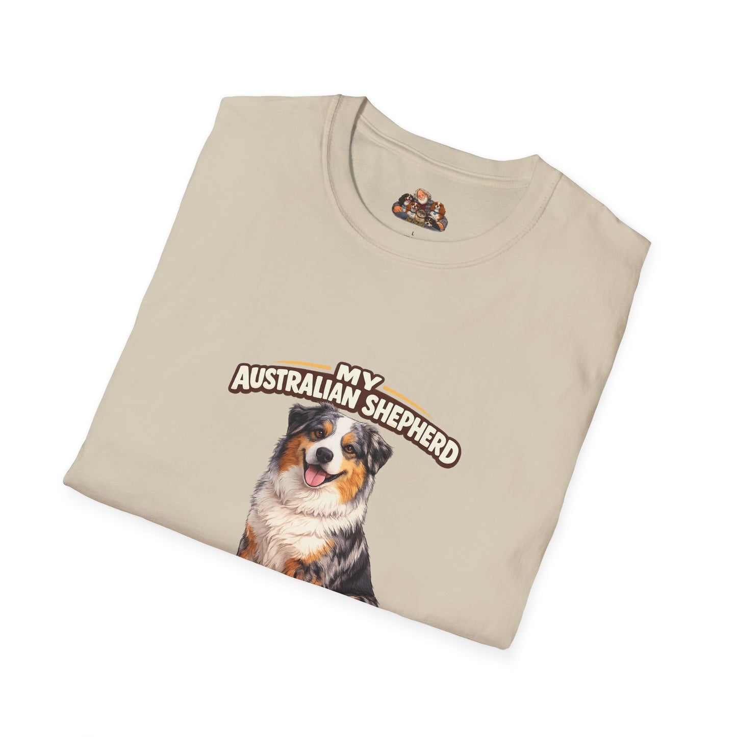 My Australian Shepherd Is My Personality – Built To Work – Personalized Dog Breed Tee