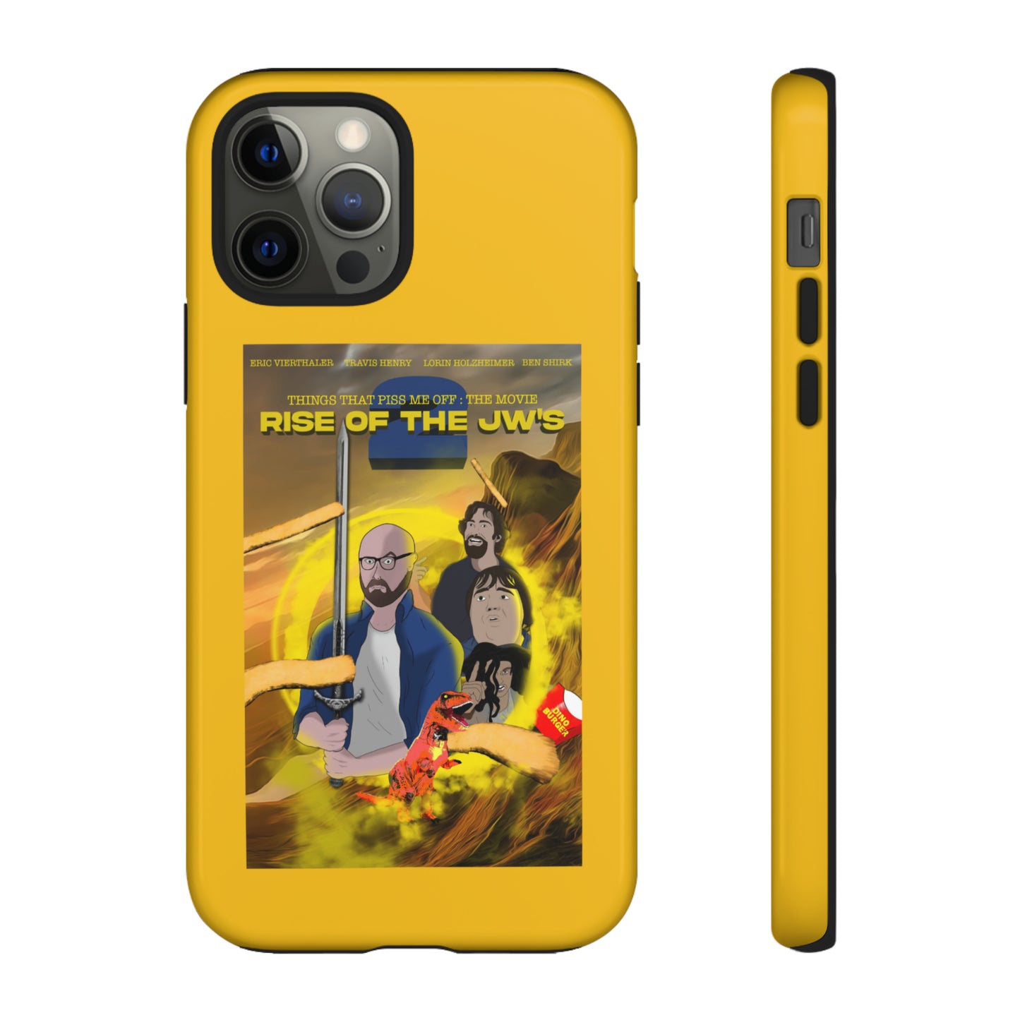 Rise Of The JW's Tough Phone  Case yellow)