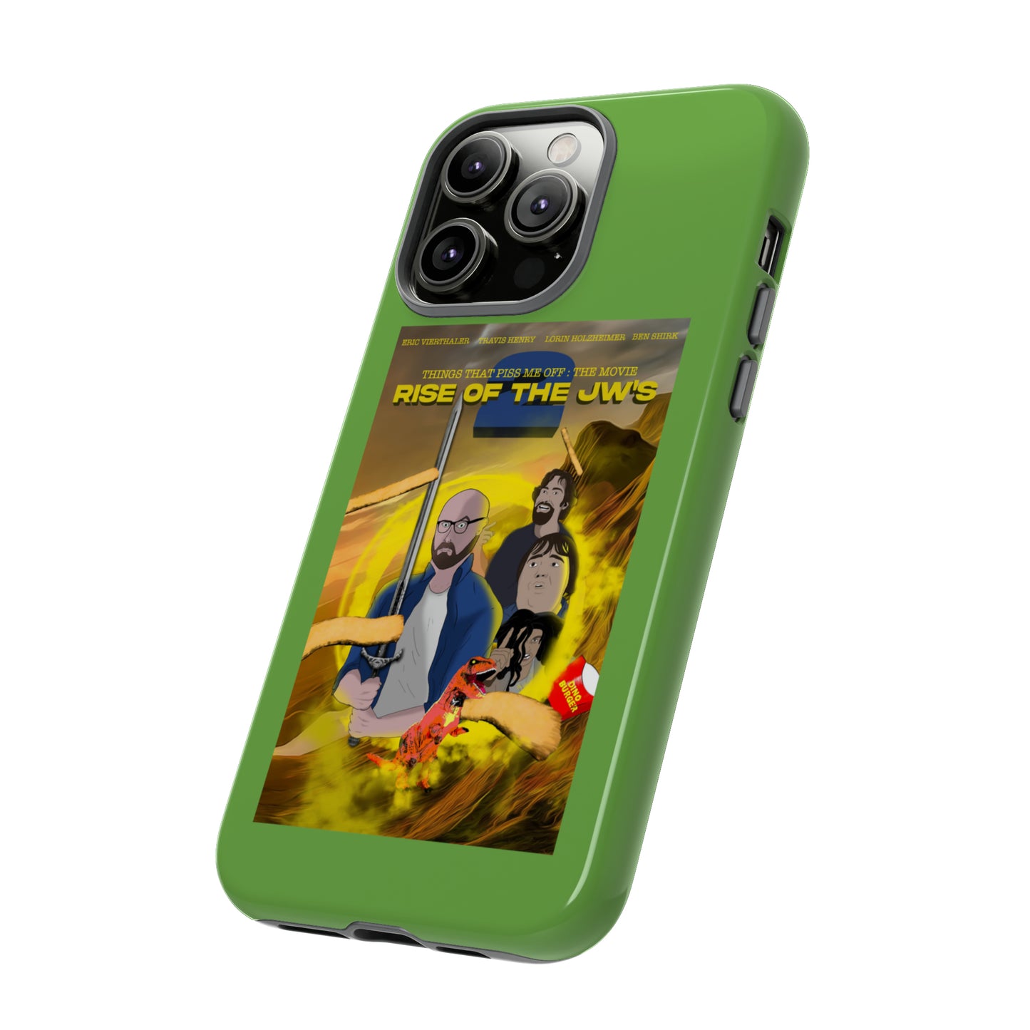 Rise Of The JW's Tough Phone Case (green)