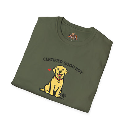 Certified Good Boy  —  Soft-Color Minimalist Family Collection For Adult Dog Lovers