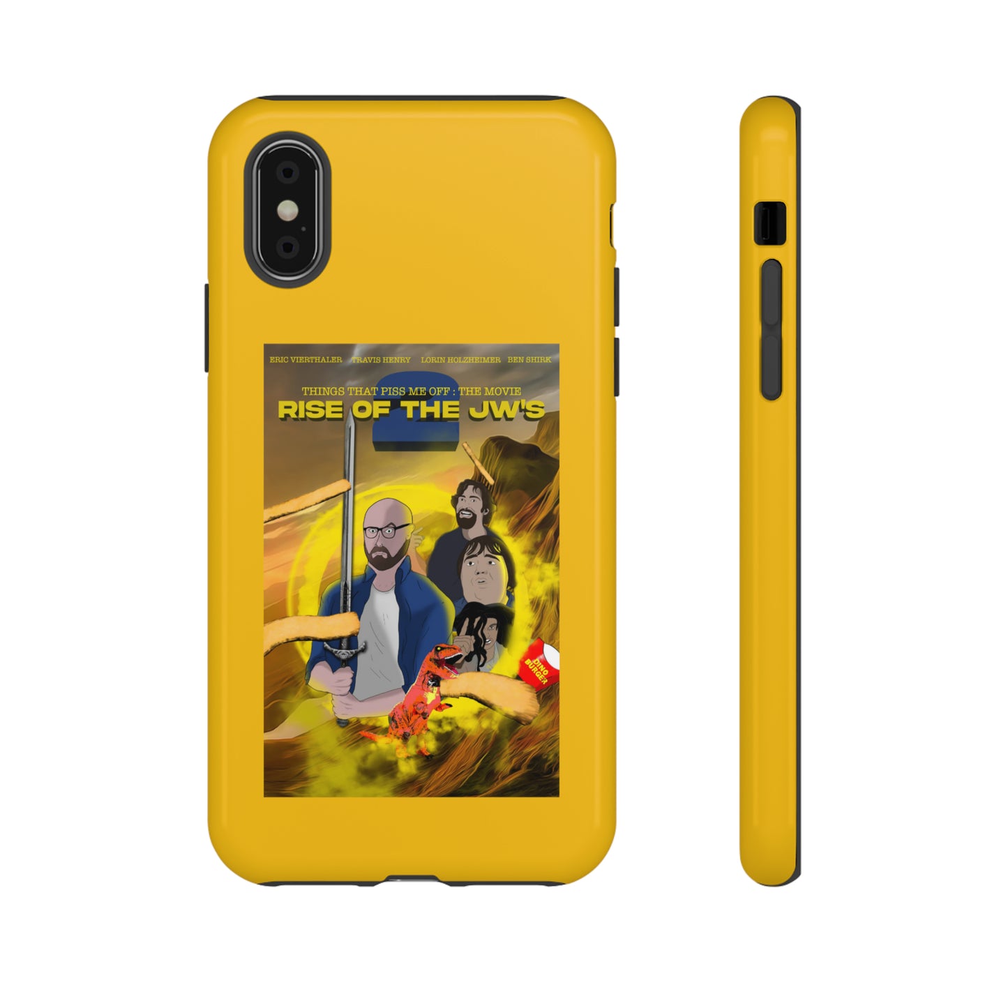 Rise Of The JW's Tough Phone  Case yellow)