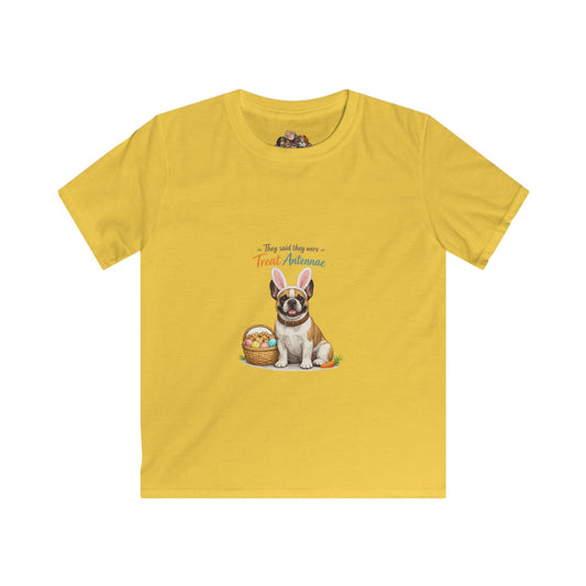 French Bulldog Treat Antennae™ — Youth Dog Lover Tee