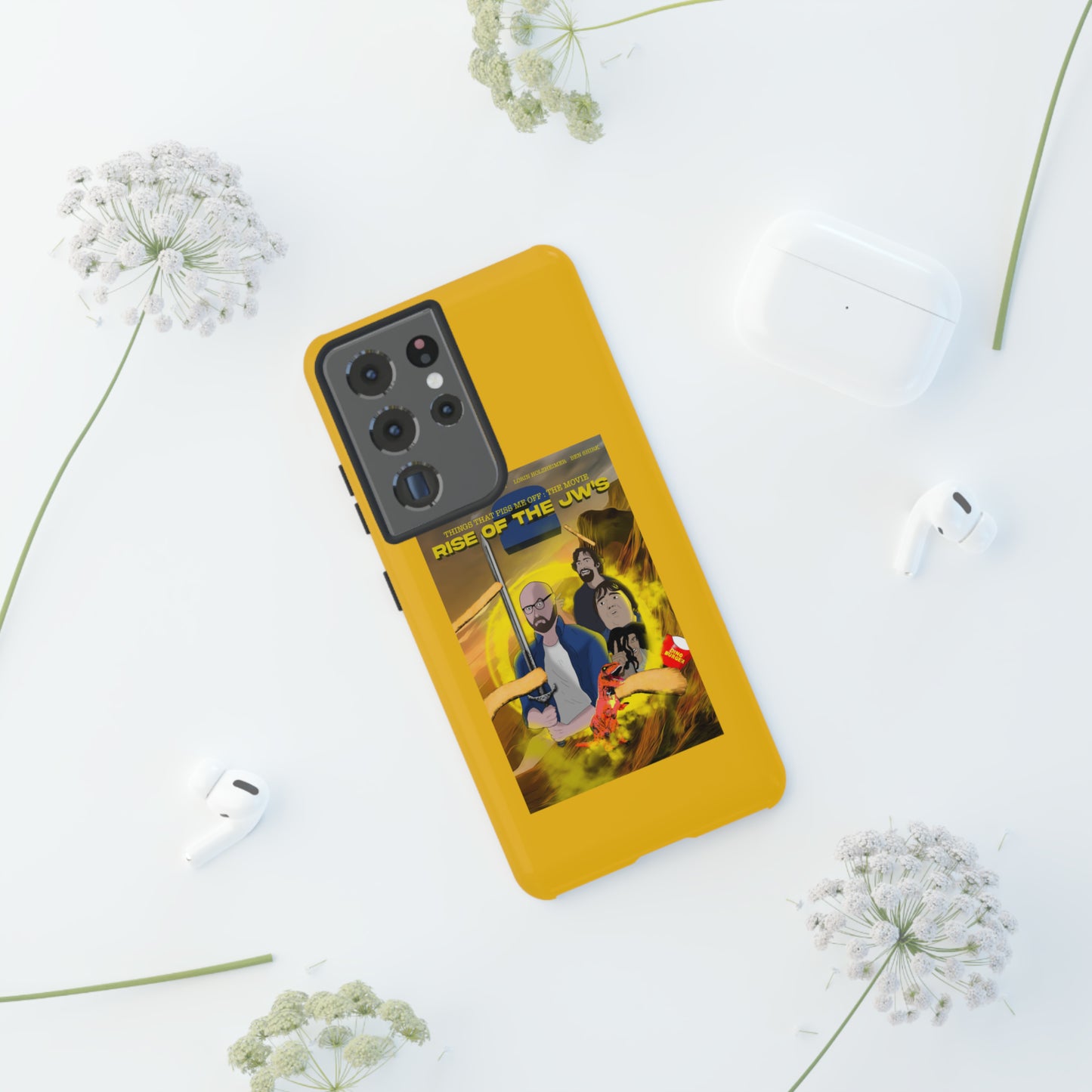 Rise Of The JW's Tough Phone  Case yellow)