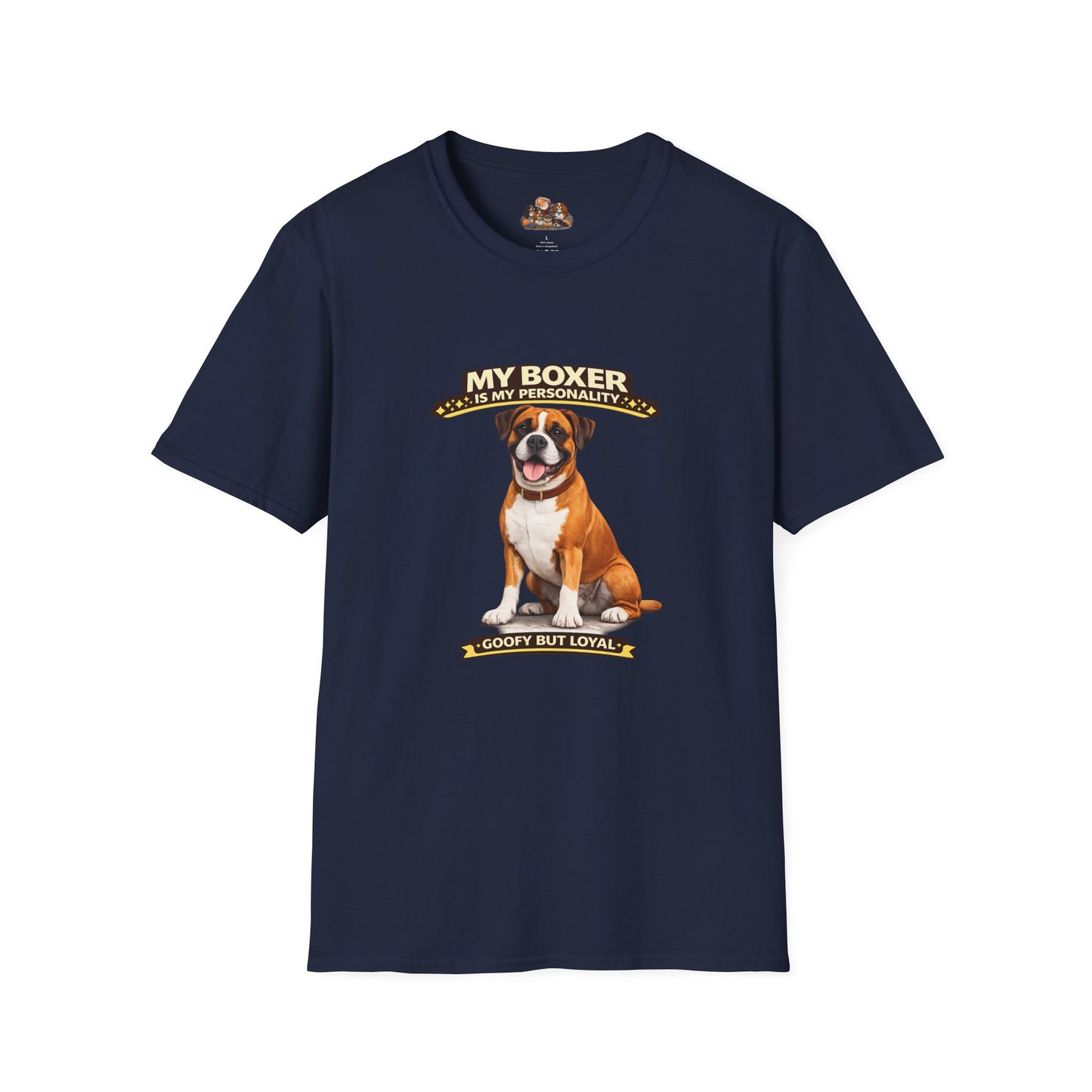 My Boxer Is My Personality -- Personalized Dog Breed T-Shirt