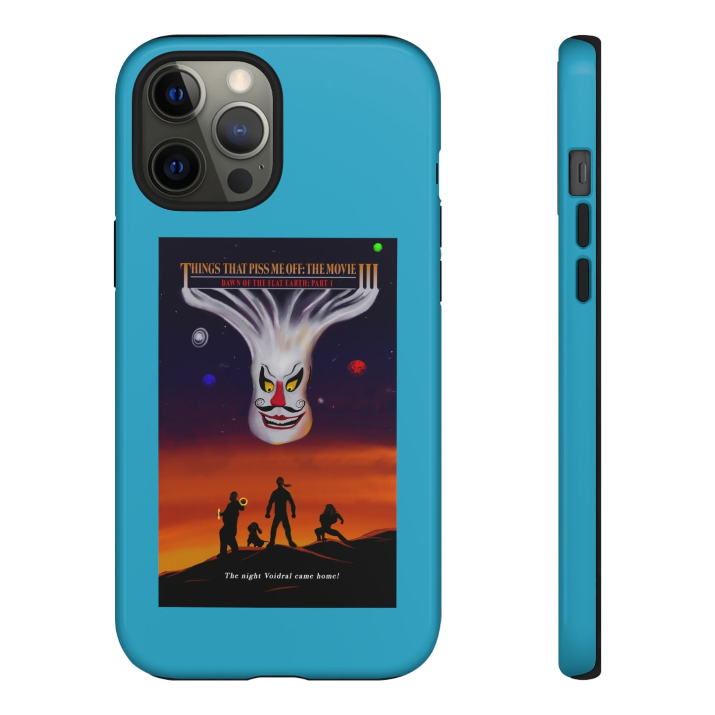 Dawn Of The Flat Earth: Part I Tough Phone Case (turquoise)