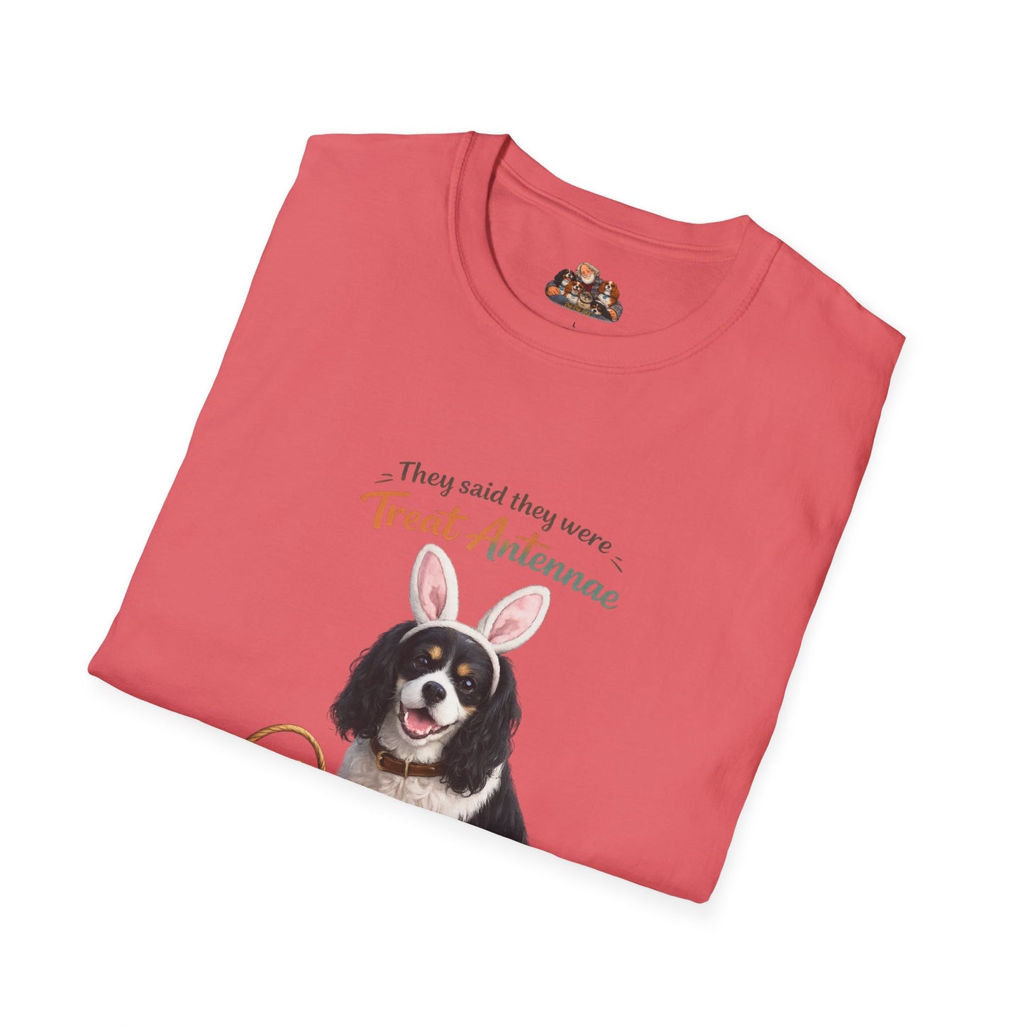 Cavalier King Charles Spaniel Treat Antennae™ – Easter Cavalier Lover T-Shirt