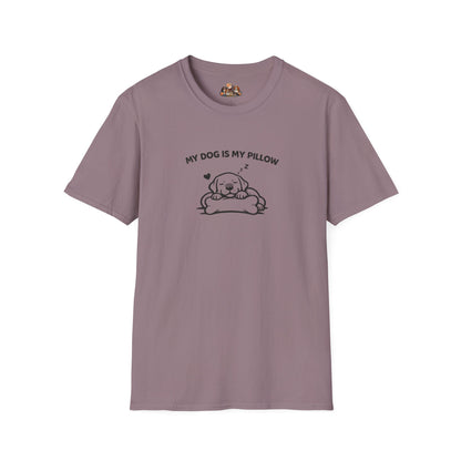 My Dog Is My Pillow —  Black And White Minimalist Family Collection For Adult Dog Lovers
