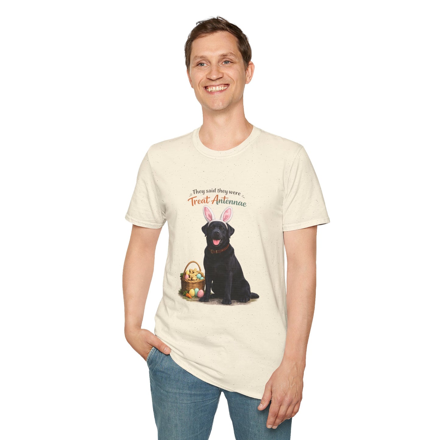 Black Lab Treat Antenna™ – Easter Black Lab Lover T-Shirt