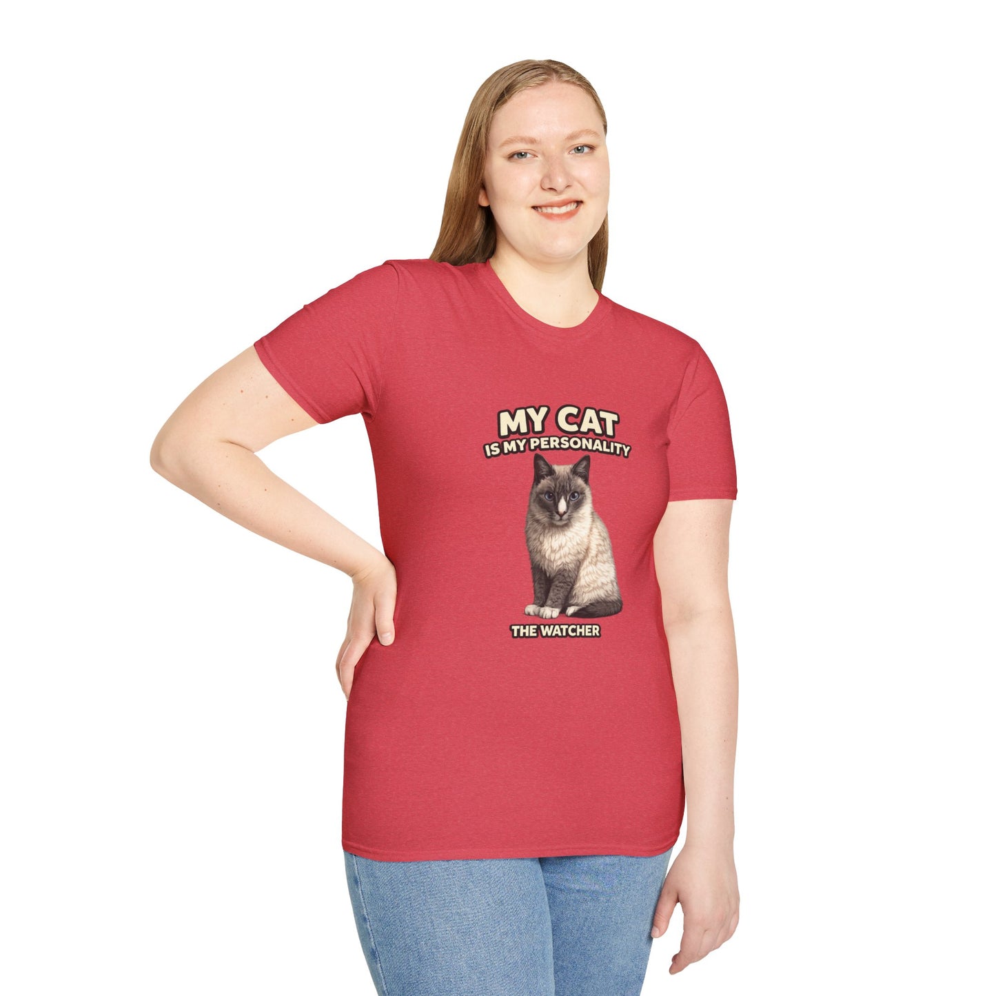 My Cat Is My Personality – "The Watcher" – Personalized Custom Cat Shirt