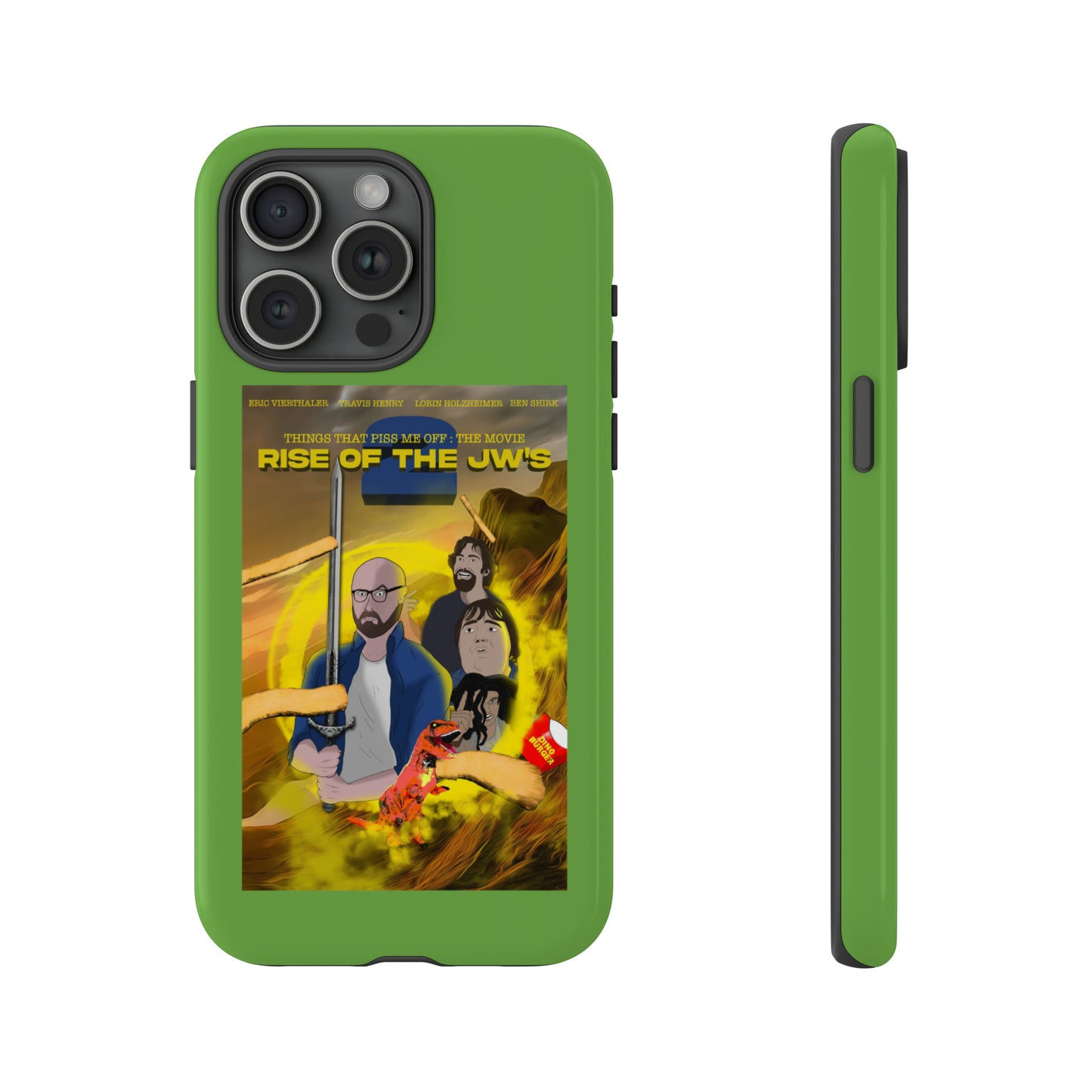 Rise Of The JW's Tough Phone Case (green)