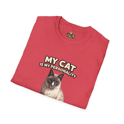 My Cat Is My Personality – "The Watcher" – Personalized Custom Cat Shirt
