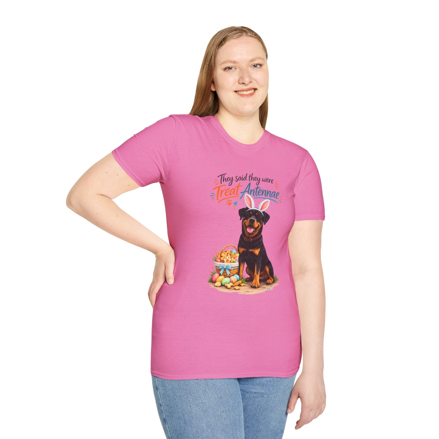 Rottweiler Treat Antennae™  – Easter Dog Lover Tee