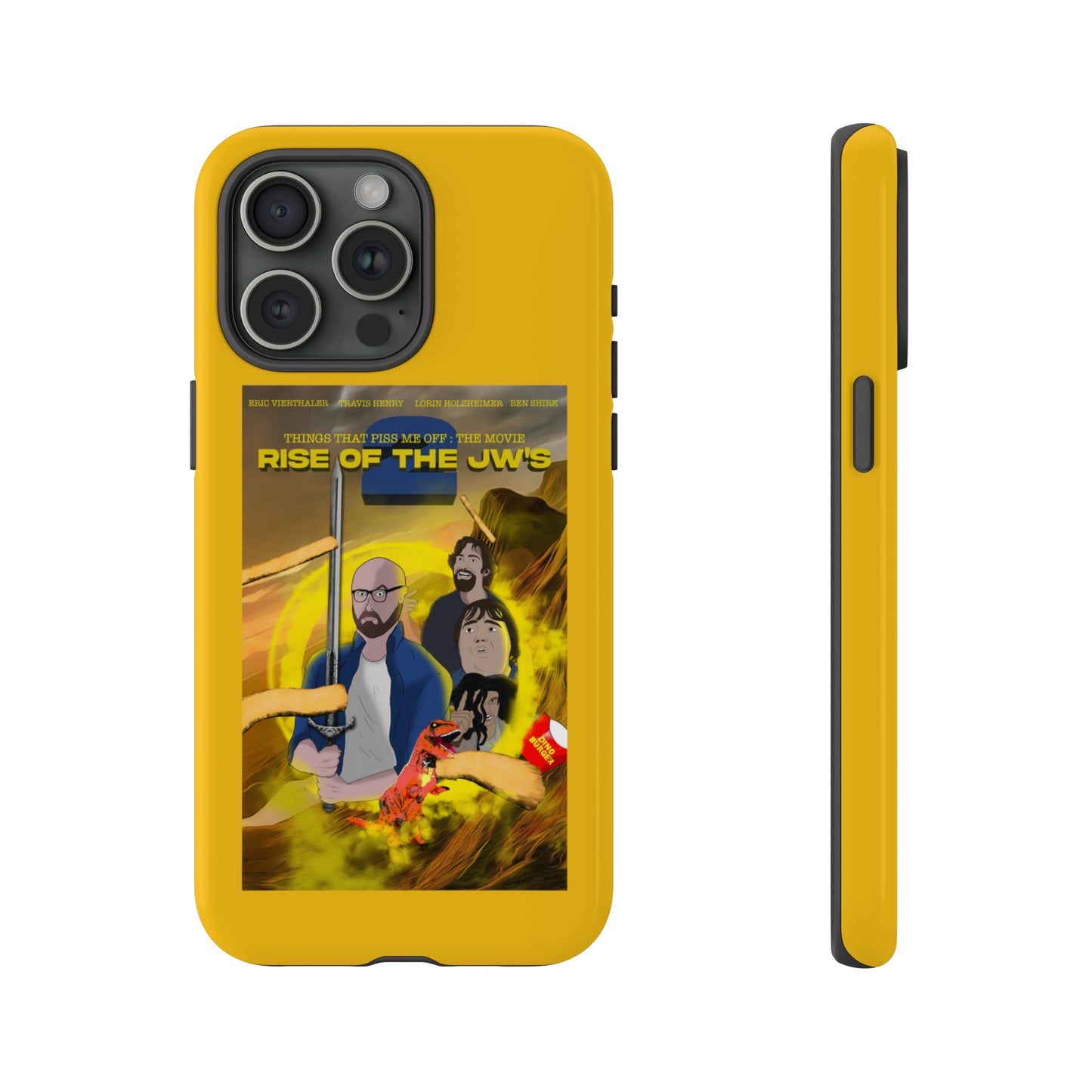 Rise Of The JW's Tough Phone  Case yellow)