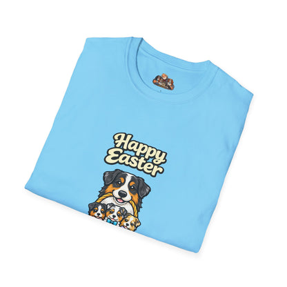 Australian Shepherd Family "Happy Easter"