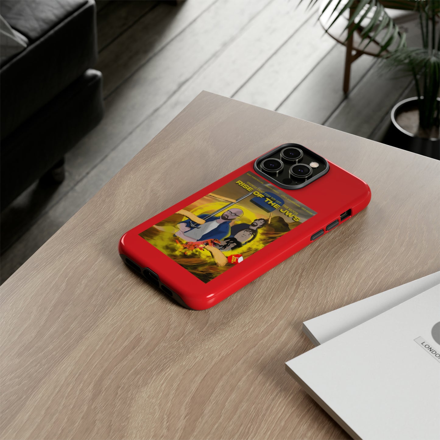 Rise Of The JW's Tough Phone Case (red)