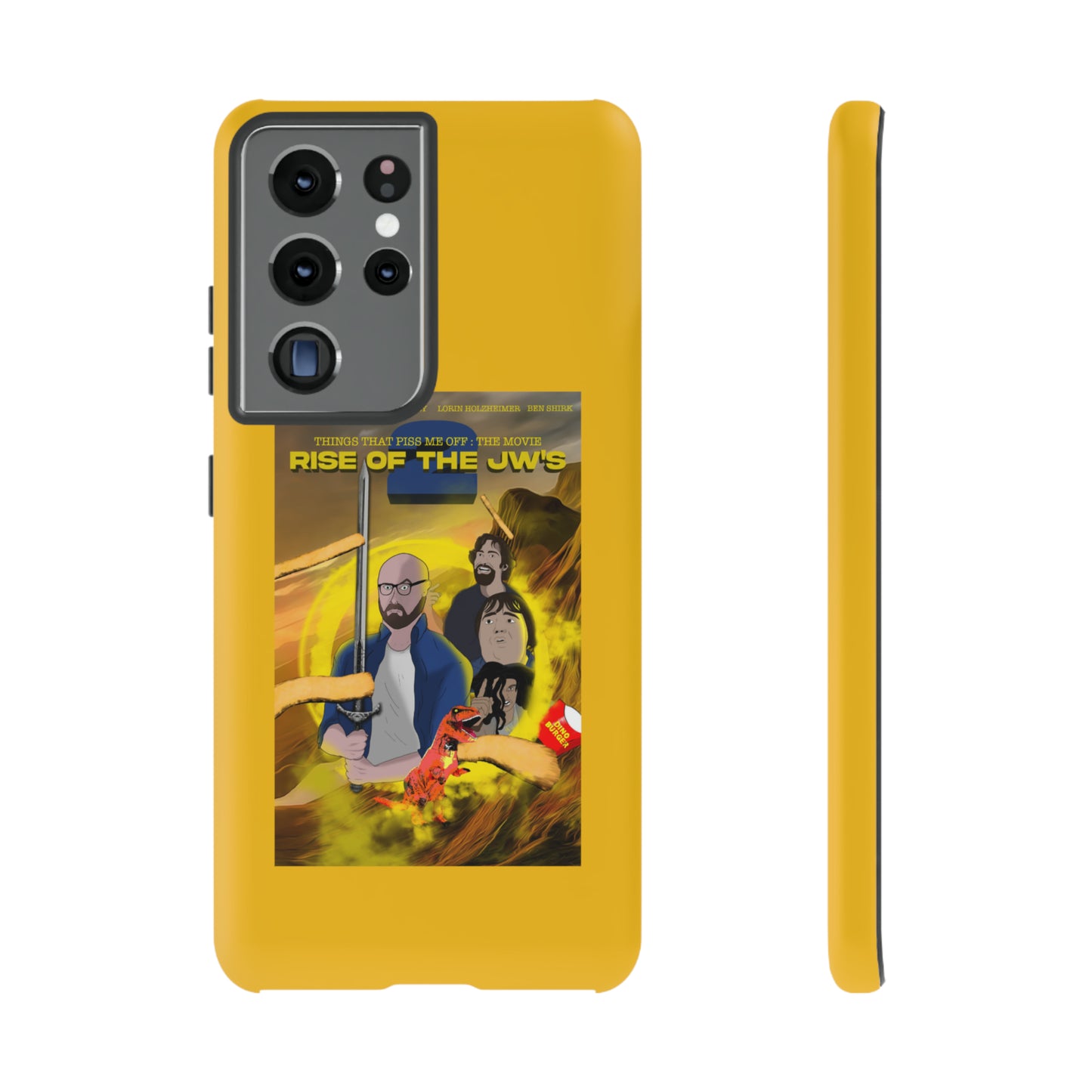 Rise Of The JW's Tough Phone  Case yellow)