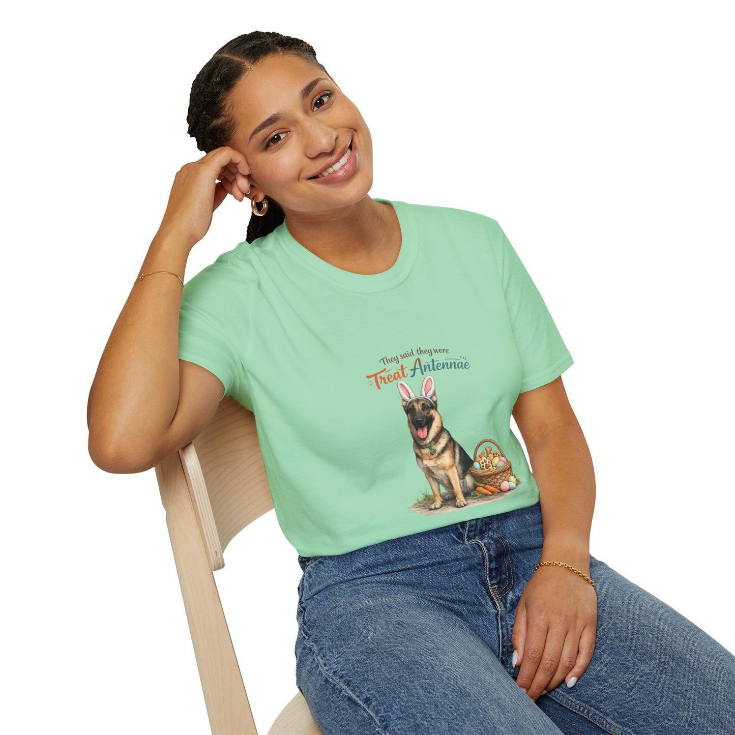 German Shepherd Treat Antenna™ – Easter Dog Lover Tee