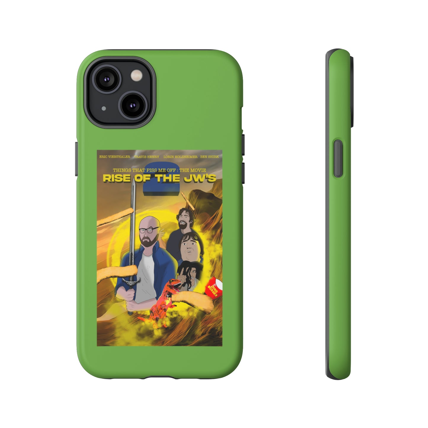 Rise Of The JW's Tough Phone Case (green)