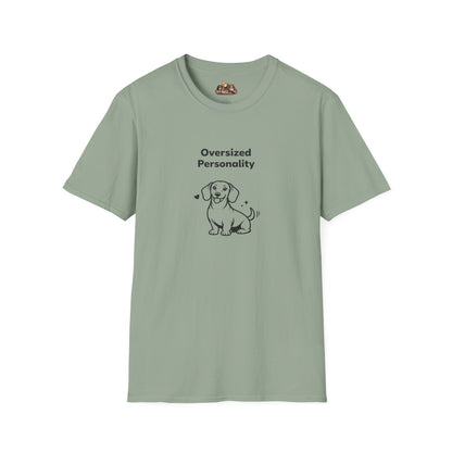 Oversized Personality —  Black And White Minimalist Family Collection For Adult Dog Lovers