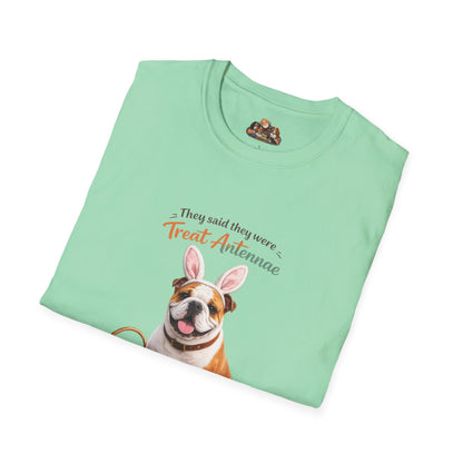 Bulldog Treat Antennae™ – Easter Bulldog Lover T-Shirt