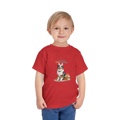 Australian Shepherd Treat Antennae™ -- Toddler Dog Lover Tee