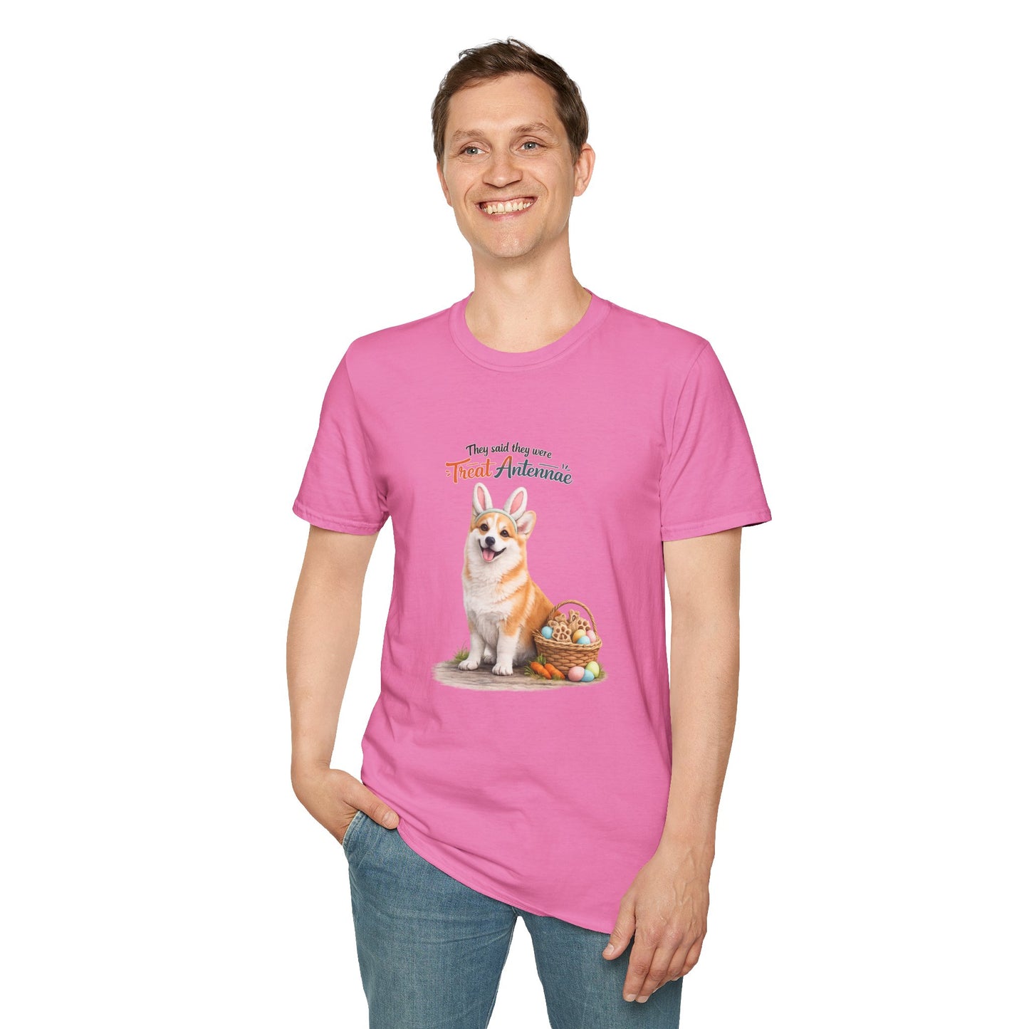 Corgi Treat Antenna™ – Easter Dog Lover Tee