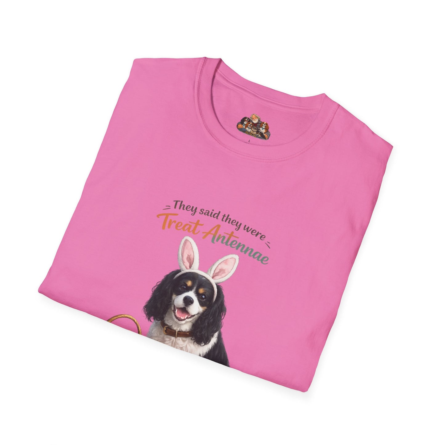 Cavalier King Charles Spaniel Treat Antennae™ – Easter Cavalier Lover T-Shirt