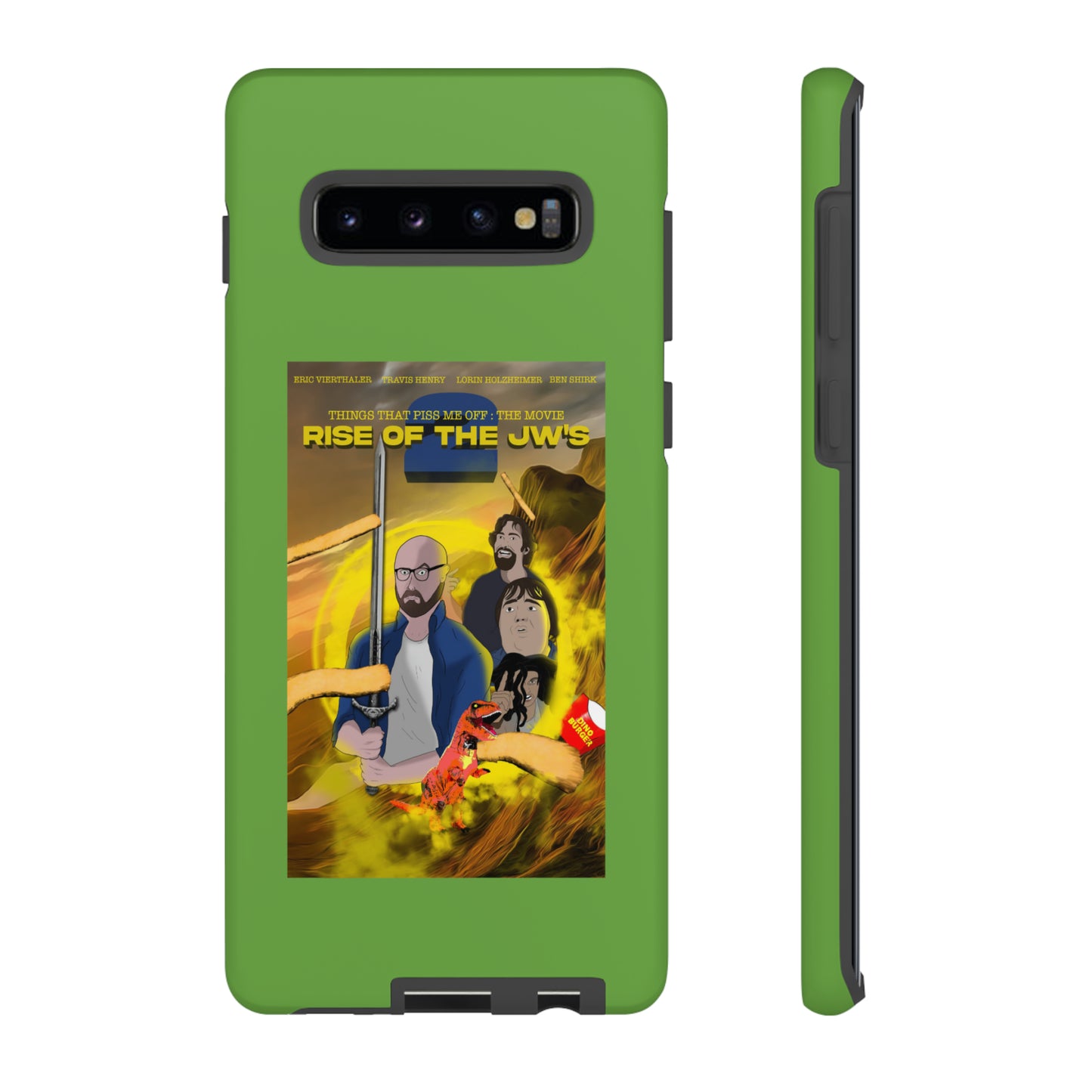 Rise Of The JW's Tough Phone Case (green)