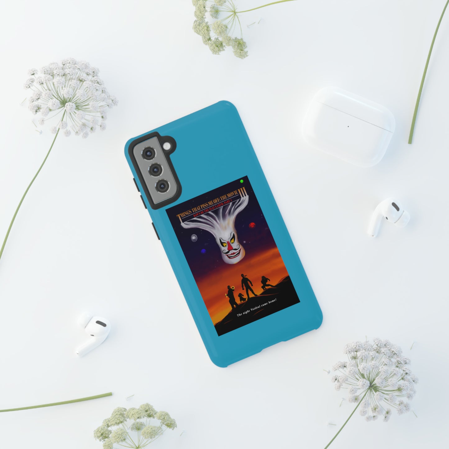 Dawn Of The Flat Earth: Part I Tough Phone Case (turquoise)