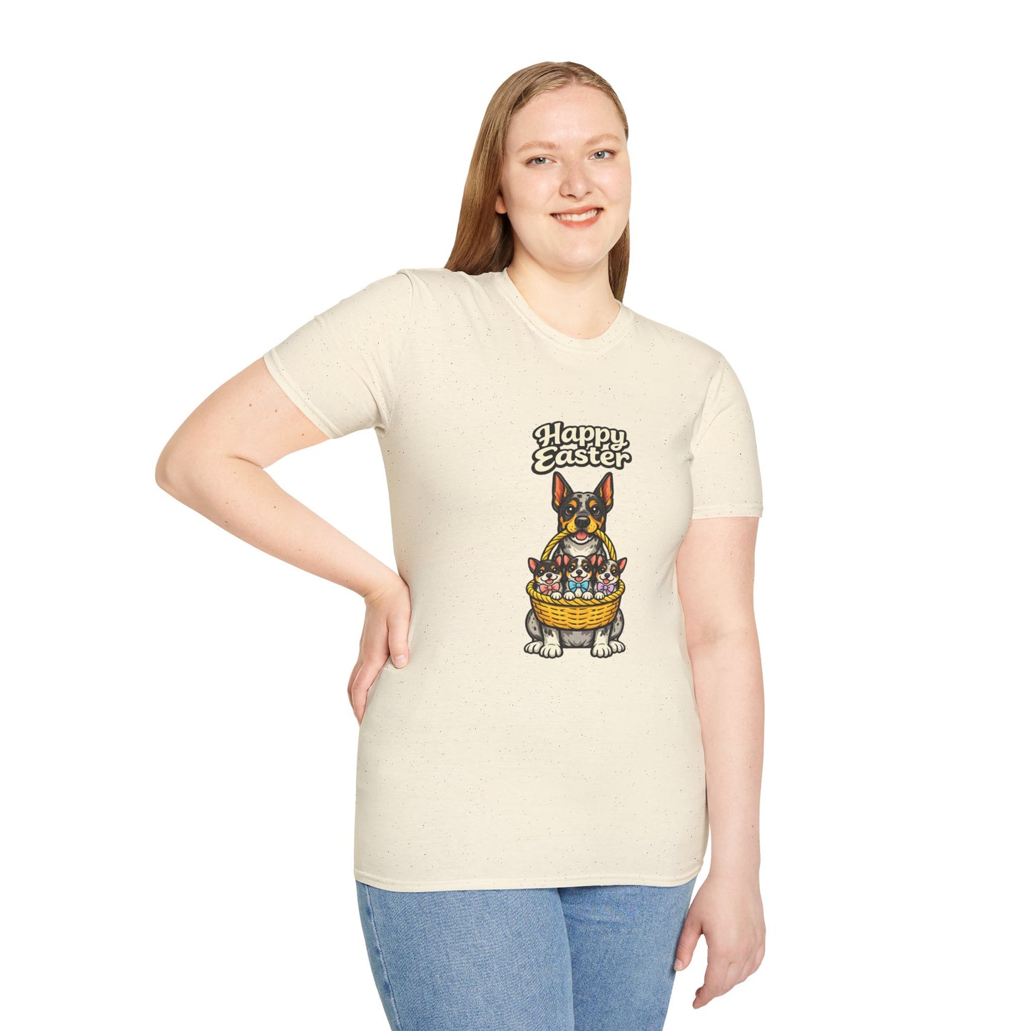 Great Dane Family "Happy Easter"