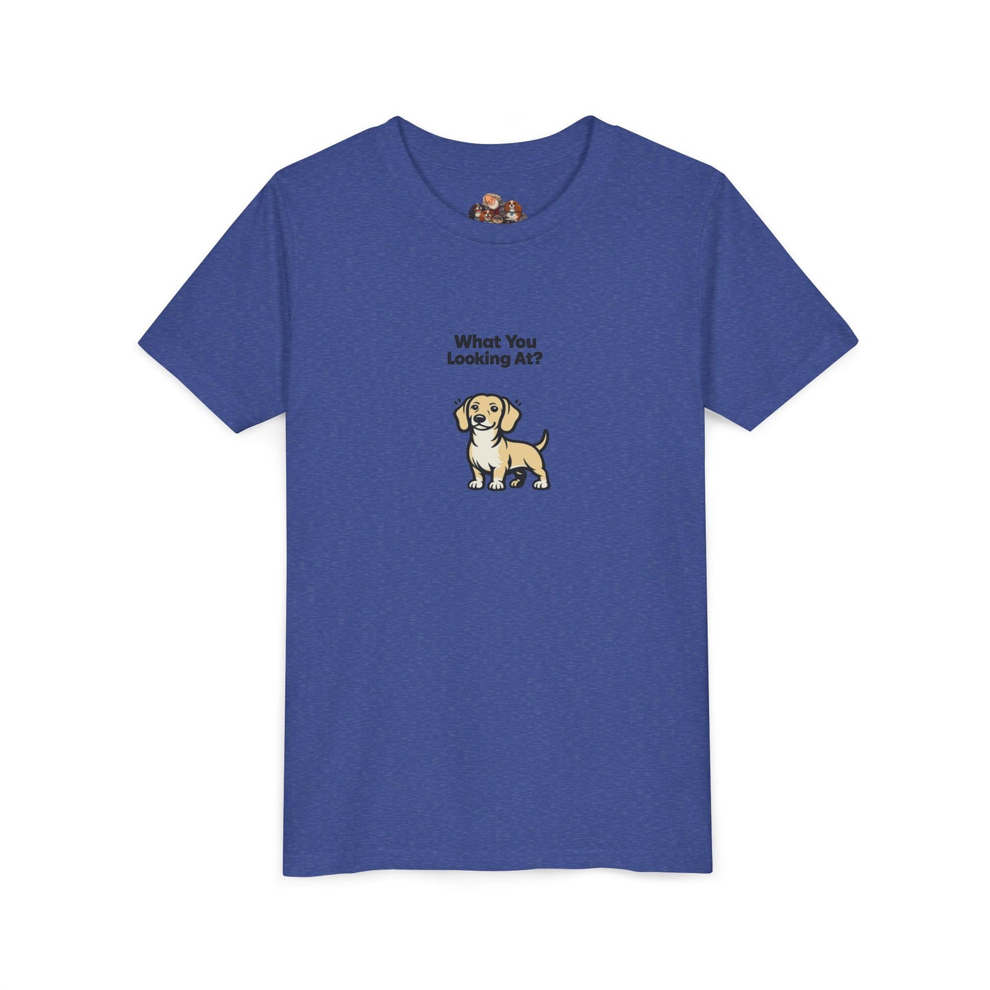 What You Looking At?  -- Youth Dog Lover Tee