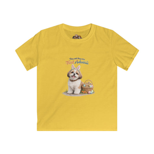 Shih Tzu Treat Antennae™ — Youth Dog Lover Tee