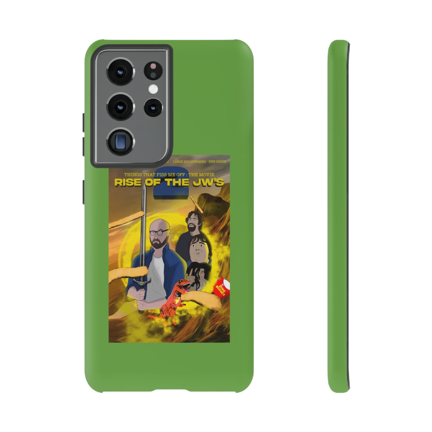 Rise Of The JW's Tough Phone Case (green)