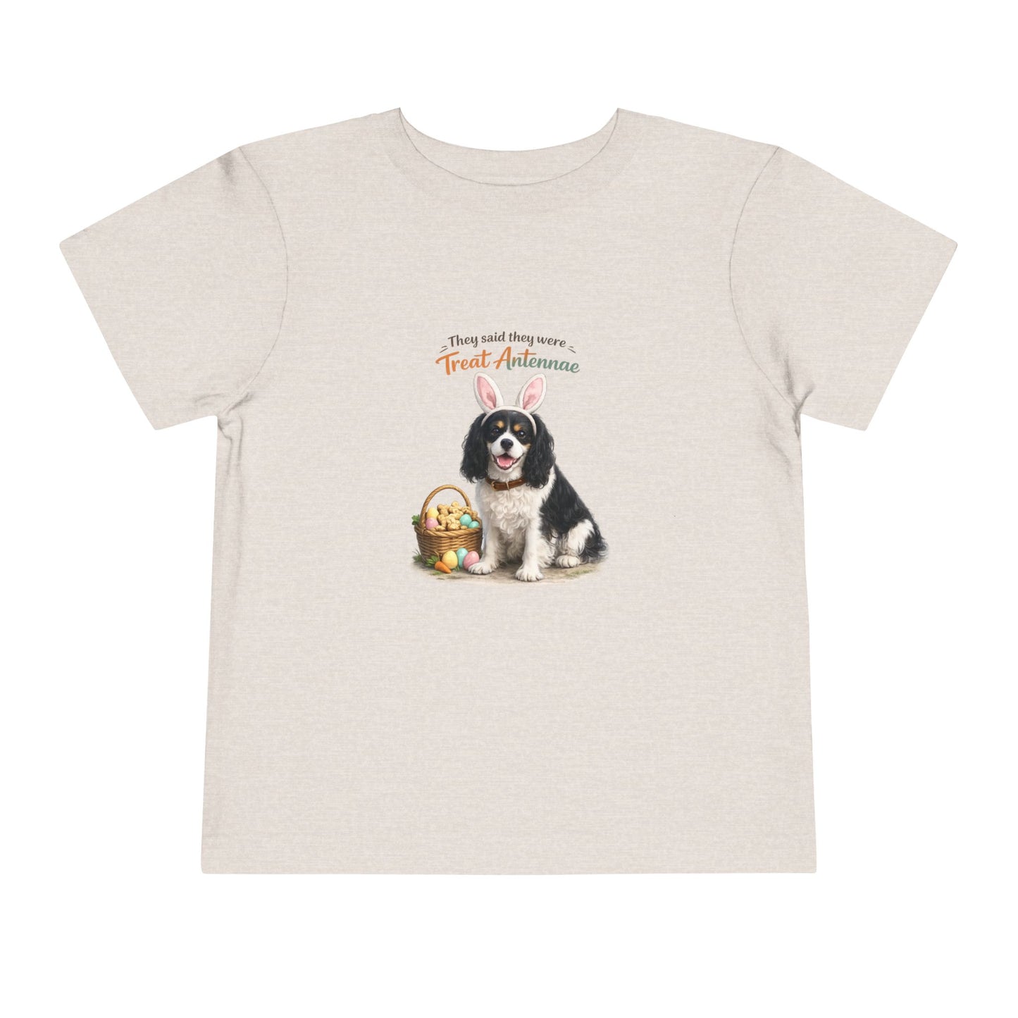 Cavalier King Charles Spaniel Treat Antennae™ -- Toddler Dog Lover Tee