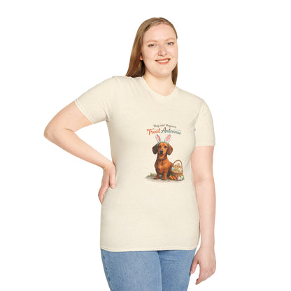 Dachshund Treat Antenna™ – Easter Dog Lover Tee