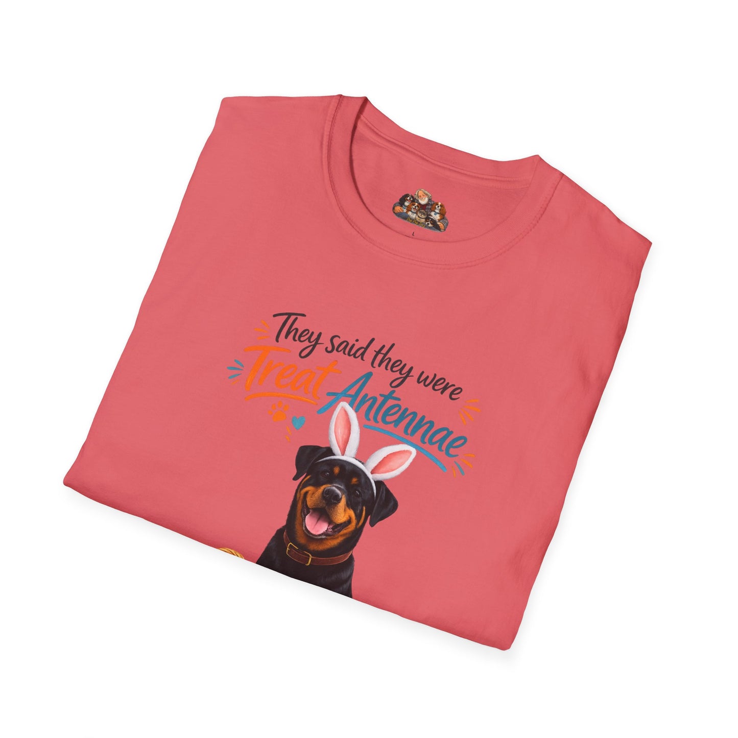 Rottweiler Treat Antennae™  – Easter Dog Lover Tee