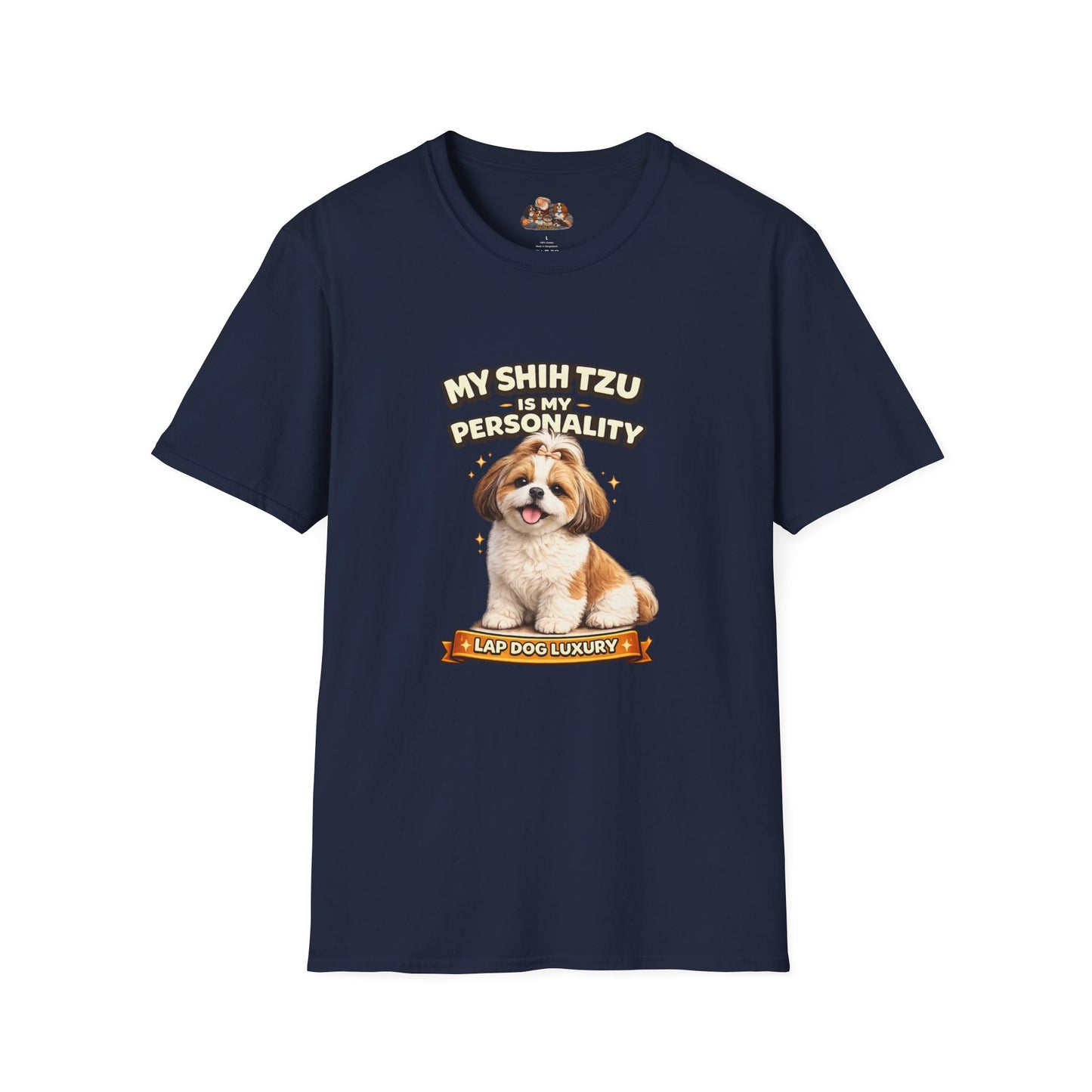 My Shih Tzu Is My Personality -- Personalized Dog Breed T-Shirt