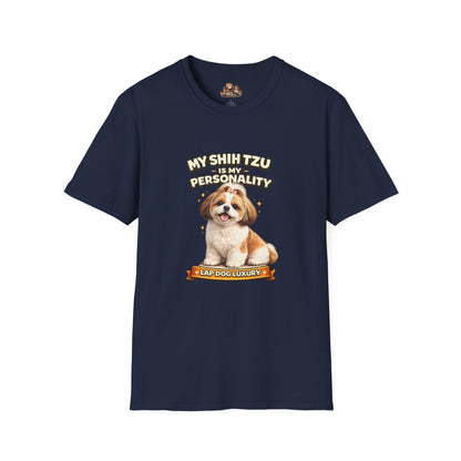 My Shih Tzu Is My Personality -- Personalized Dog Breed T-Shirt