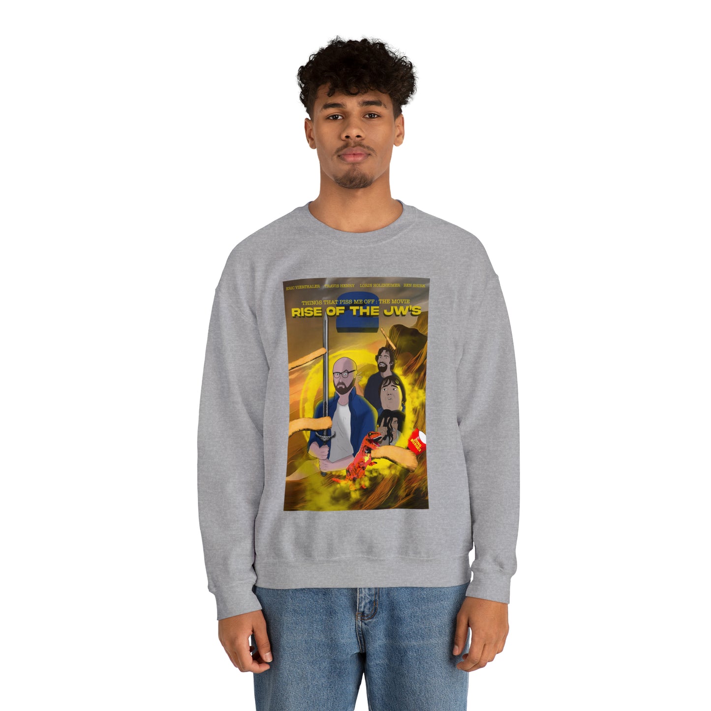 Rise of the JW's Unisex Heavy Blend™ Crewneck Sweatshirt