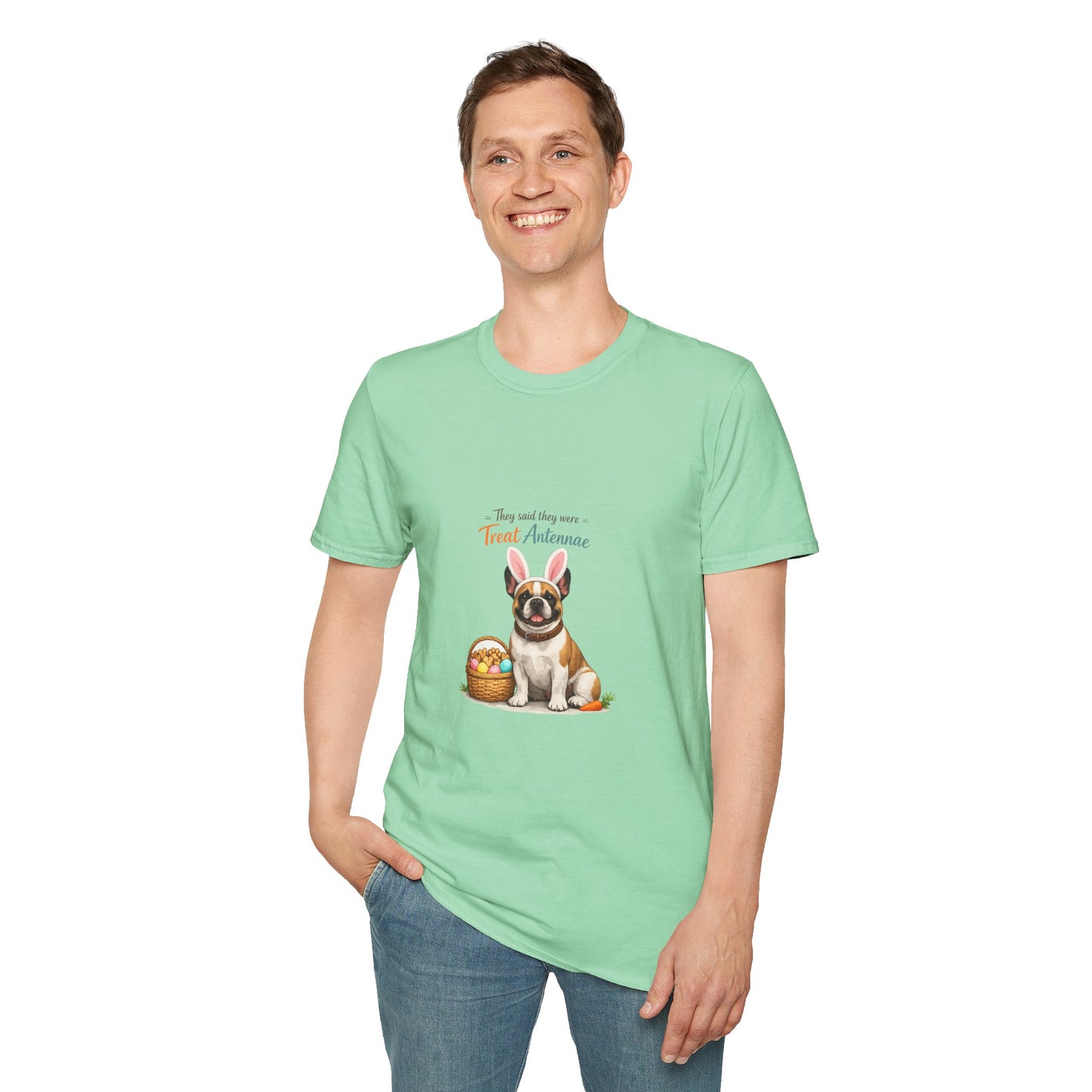 French Bulldog Antenna™ – Easter Dog Lover Tee