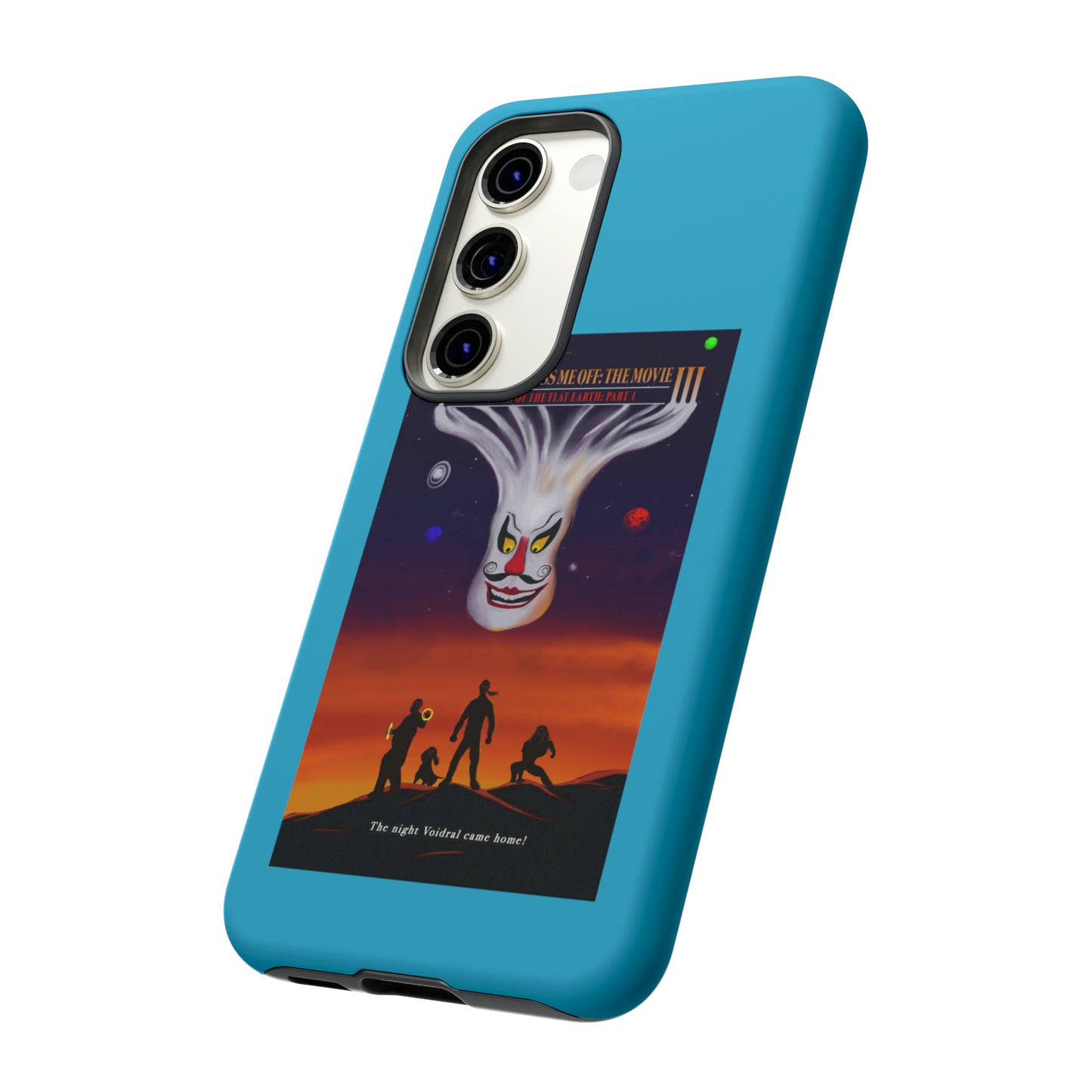 Dawn Of The Flat Earth: Part I Tough Phone Case (turquoise)