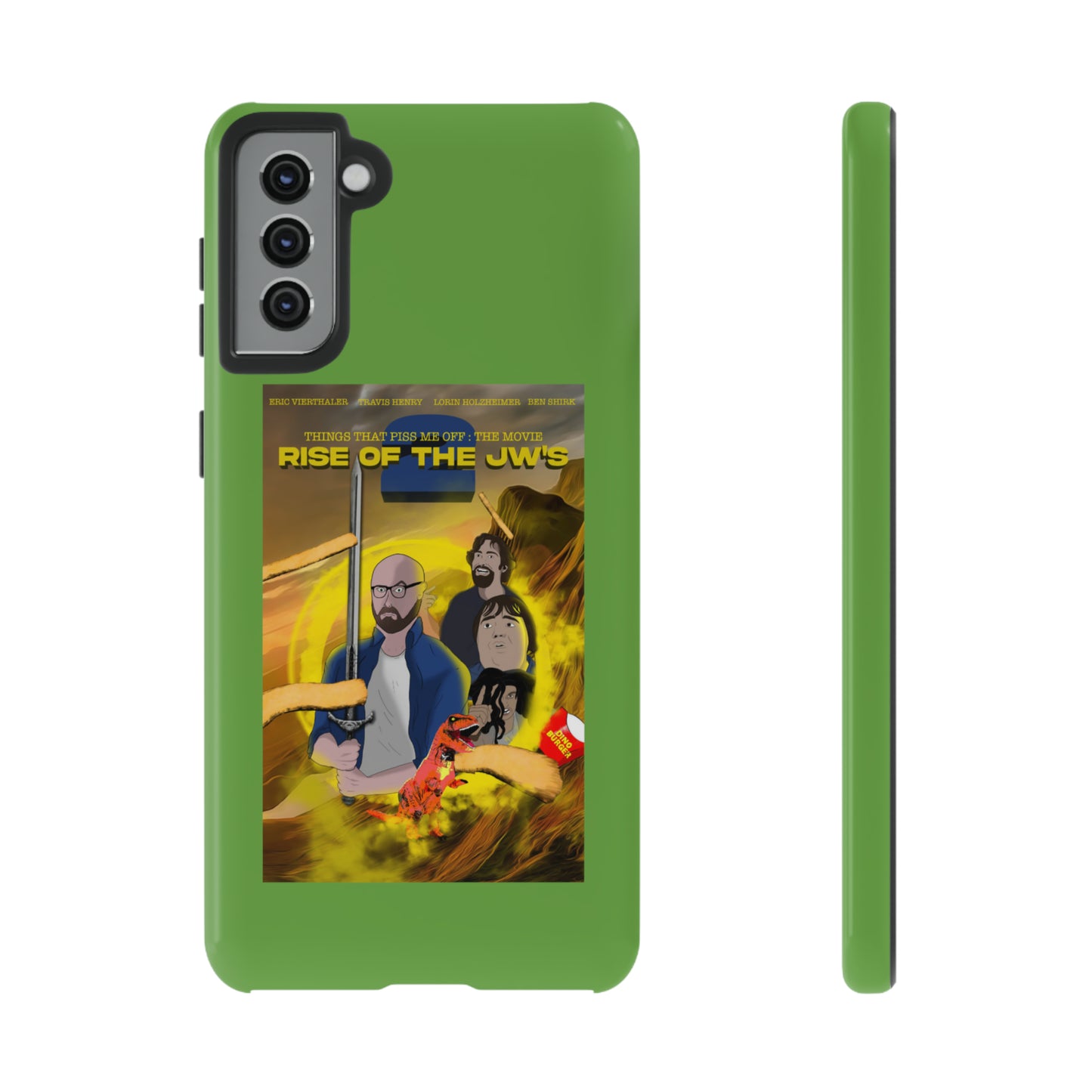 Rise Of The JW's Tough Phone Case (green)