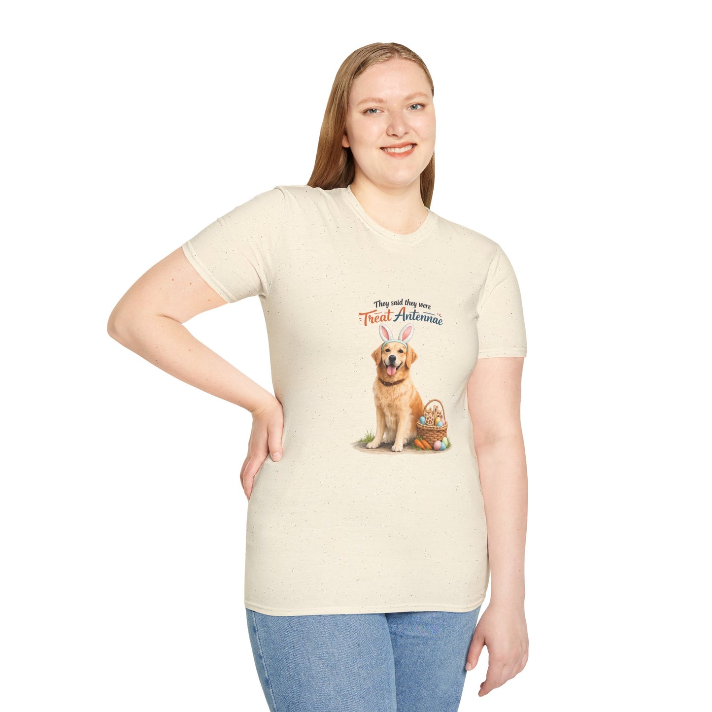 Golden Retriever Treat Antenna™ – Easter Dog Lover Tee