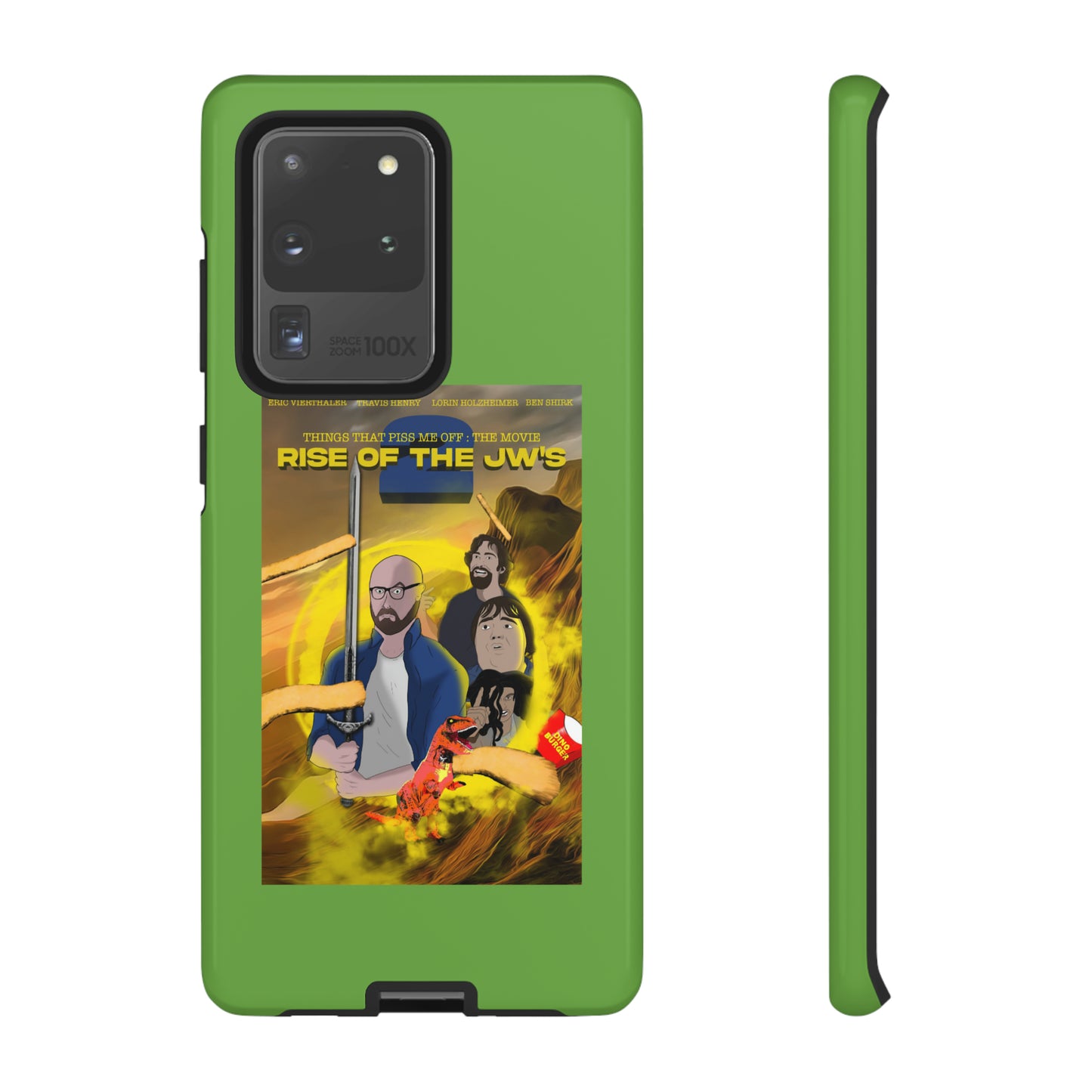 Rise Of The JW's Tough Phone Case (green)