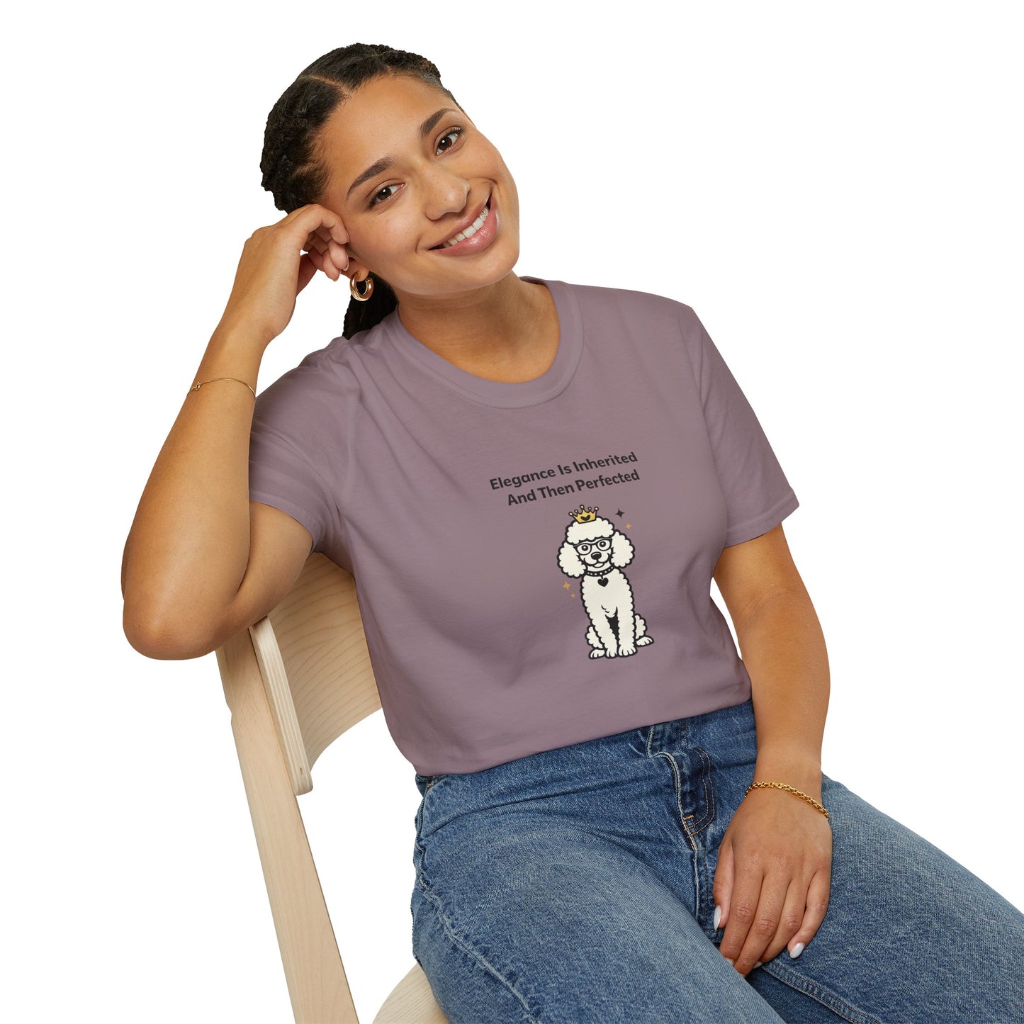 Elegance Is Inherited And Then Perfected  —  Soft-Color Minimalist Family Collection For Adult Dog Lovers