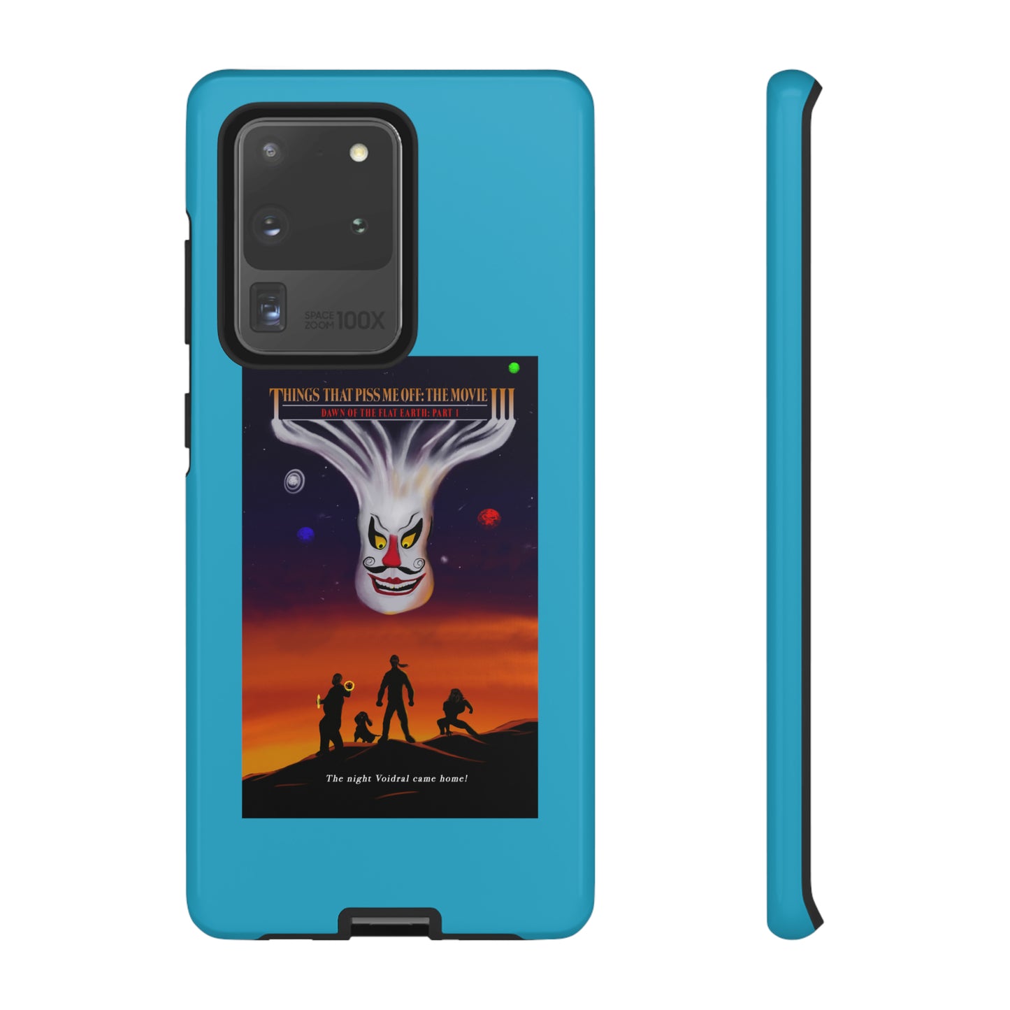 Dawn Of The Flat Earth: Part I Tough Phone Case (turquoise)