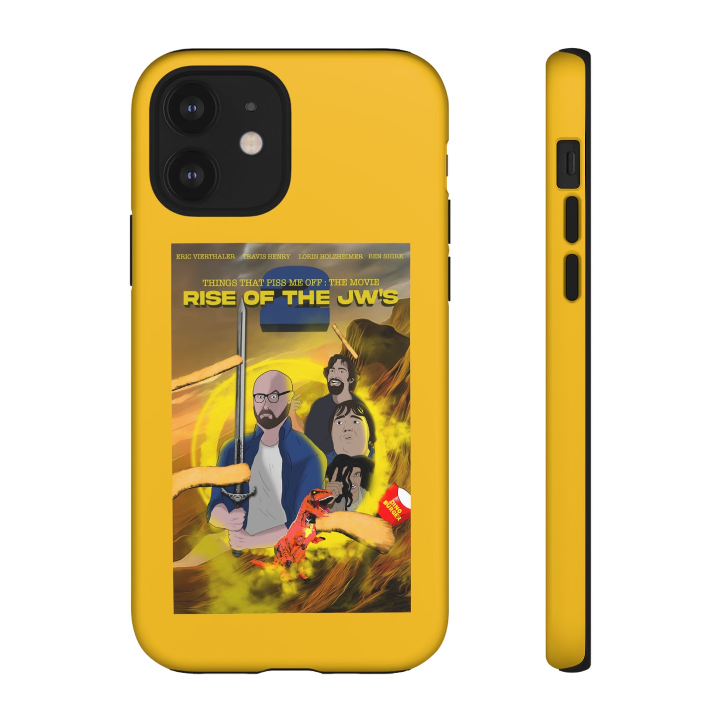 Rise Of The JW's Tough Phone  Case yellow)