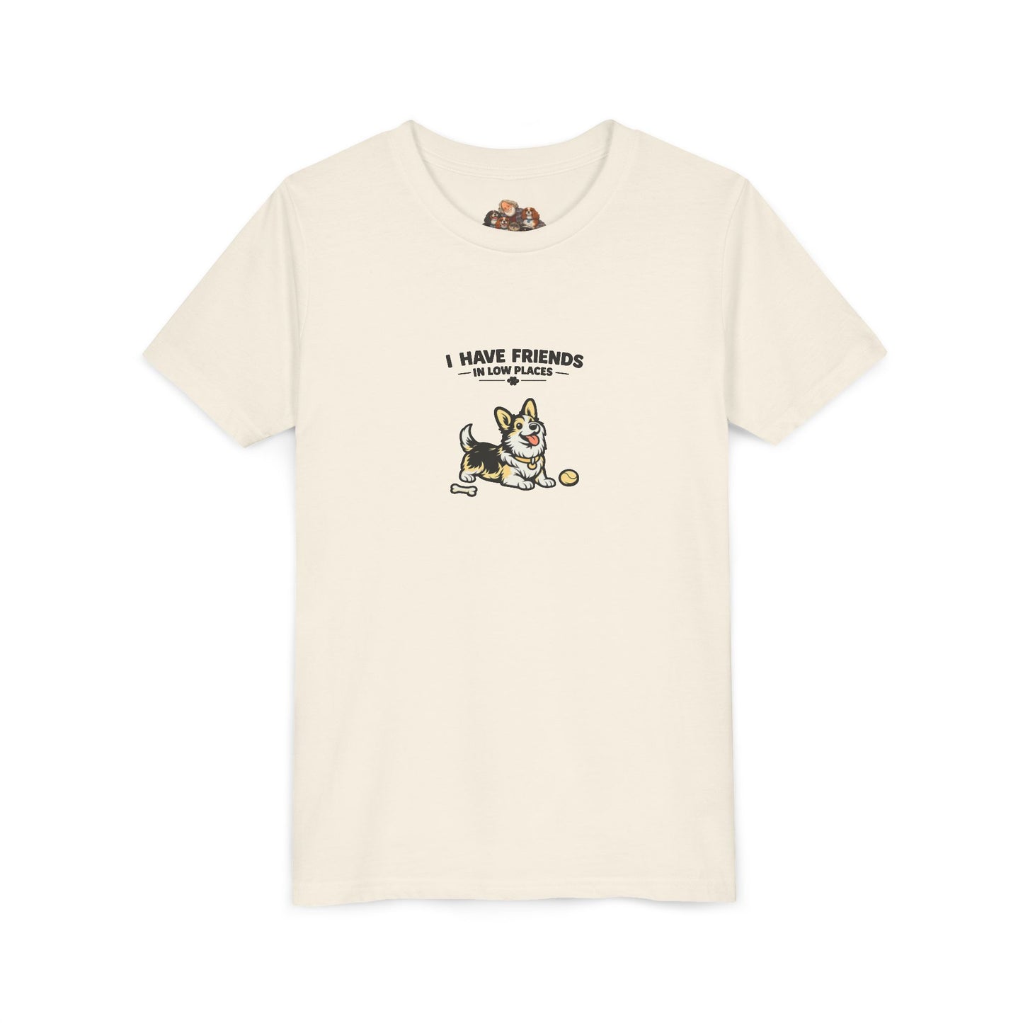 I Have Friends In Low Places -- Youth Dog Lover Tee