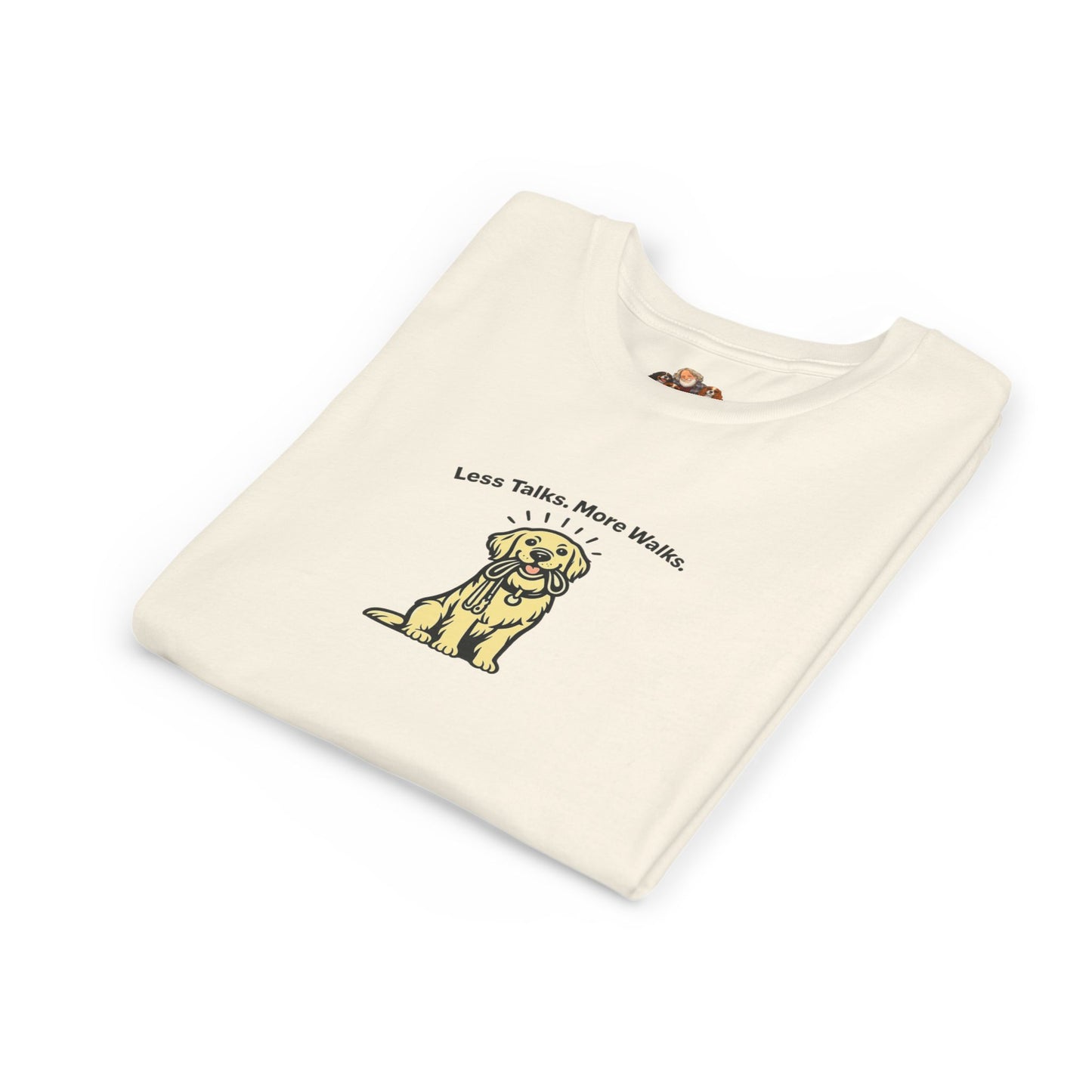 Less Talks. More Walks. -- Youth Dog Lover Tee