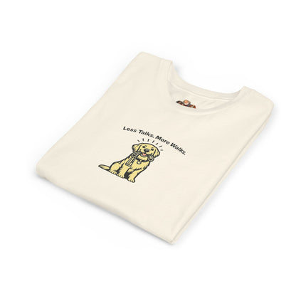 Less Talks. More Walks. -- Youth Dog Lover Tee